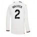 Maillot de foot Manchester City Kyle Walker #2 Extérieur vêtements 2023-24 Manches Longues